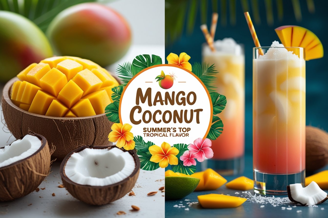 Mango Coconut Bliss | Summer’s Top Tropical Flavor