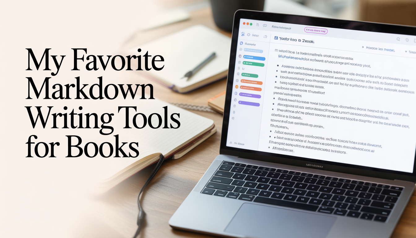 My Favorite Markdown Writing Tools for Books