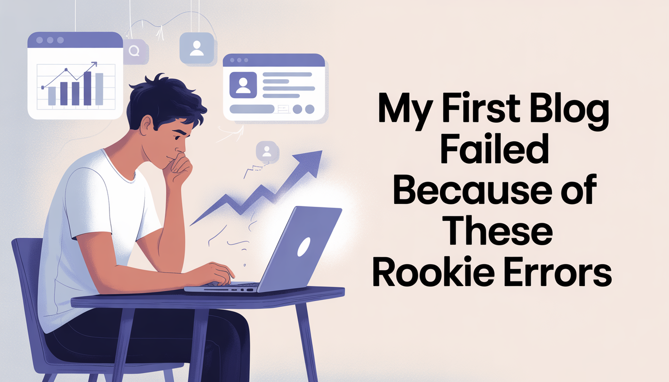 My First Blog Failed Because of These Rookie Errors